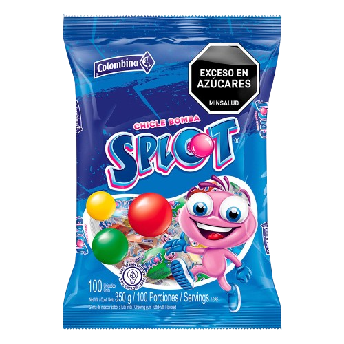 Splot Chicle Bomba x 100und